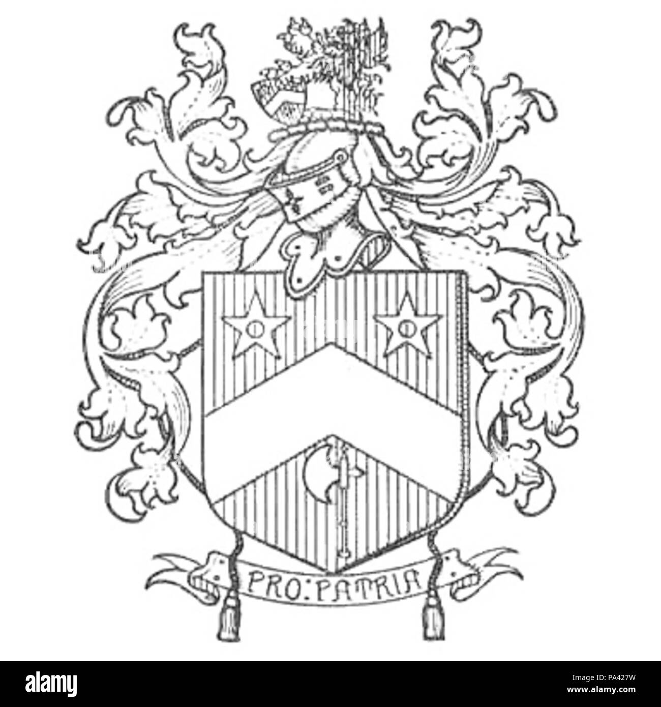 326 armoiries de Mareen Duvall Banque D'Images