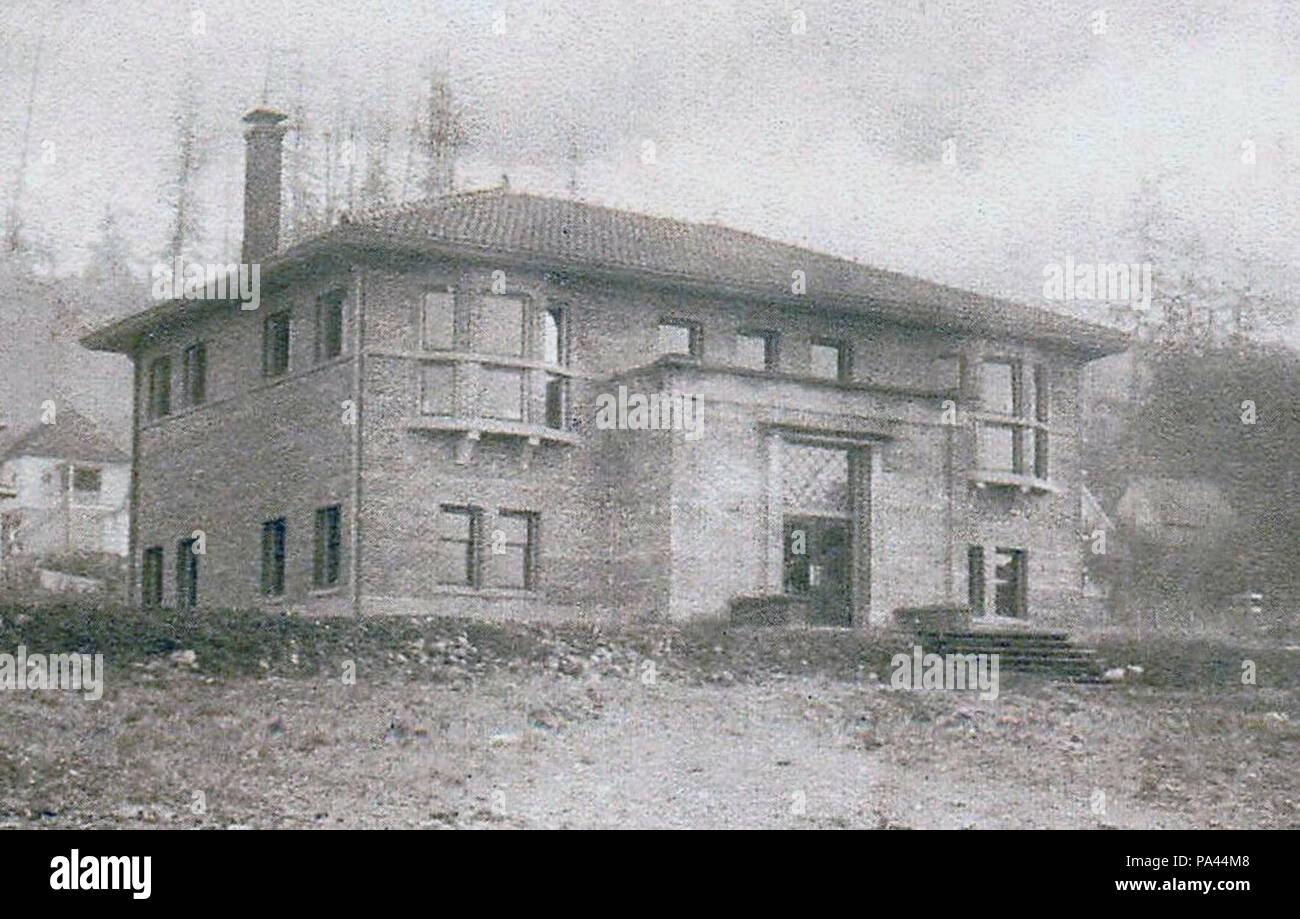 303 La Bibliothèque Carnegie Chehalis Banque D'Images