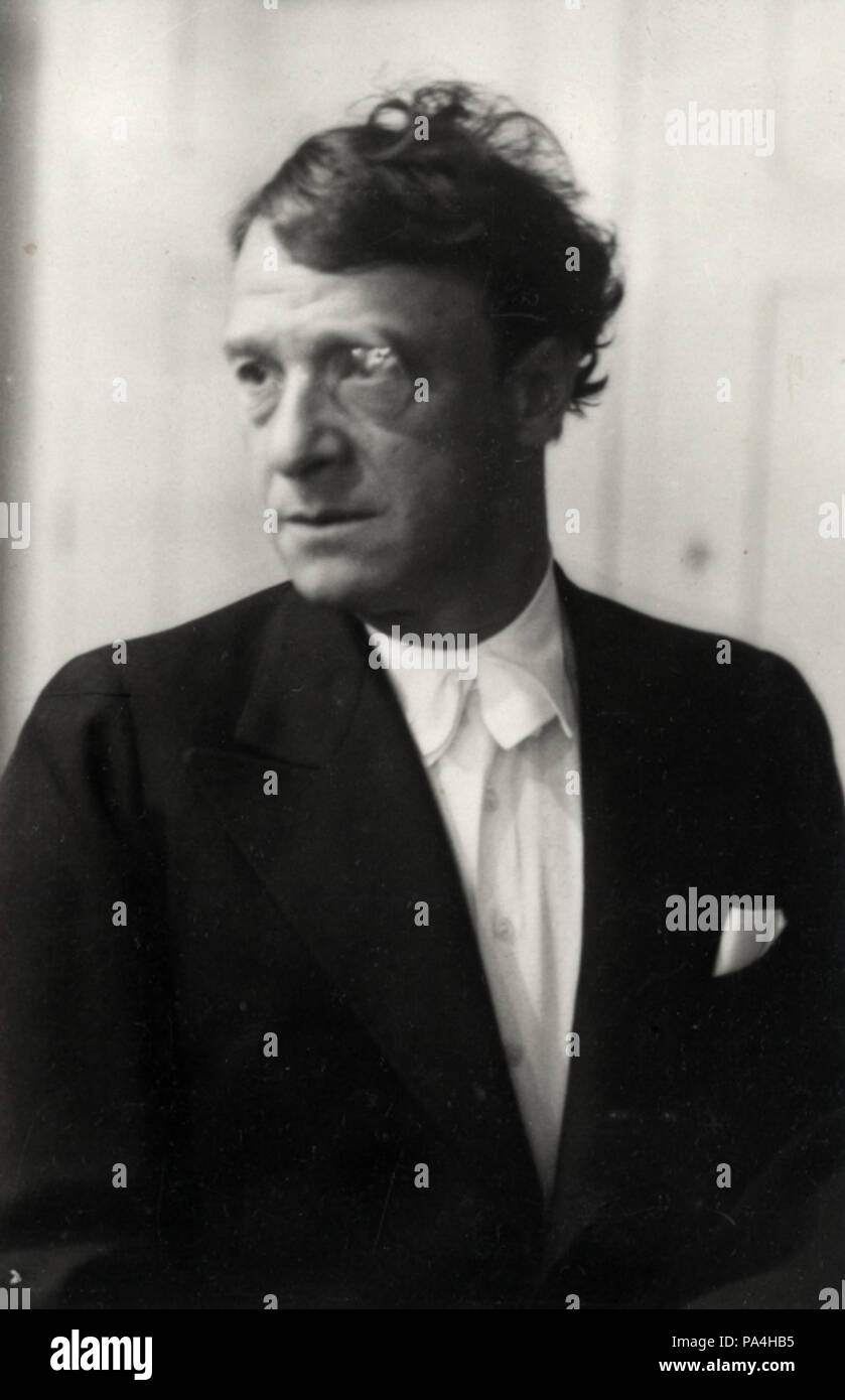 21 Anton Kuh (1890-1941) 1932 © Max Fenichel (1885-1942) Banque D'Images