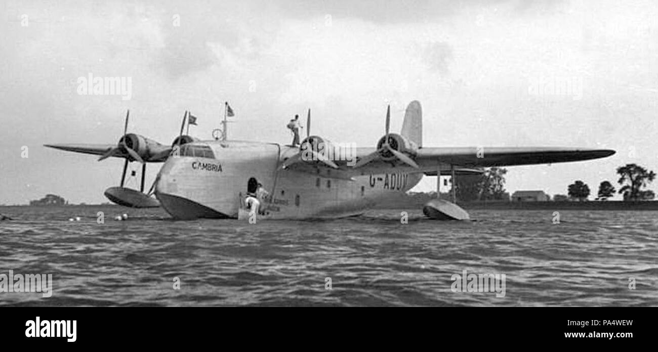 14 Avion. Cambria BAnQ P48S1P zoom01055 Banque D'Images