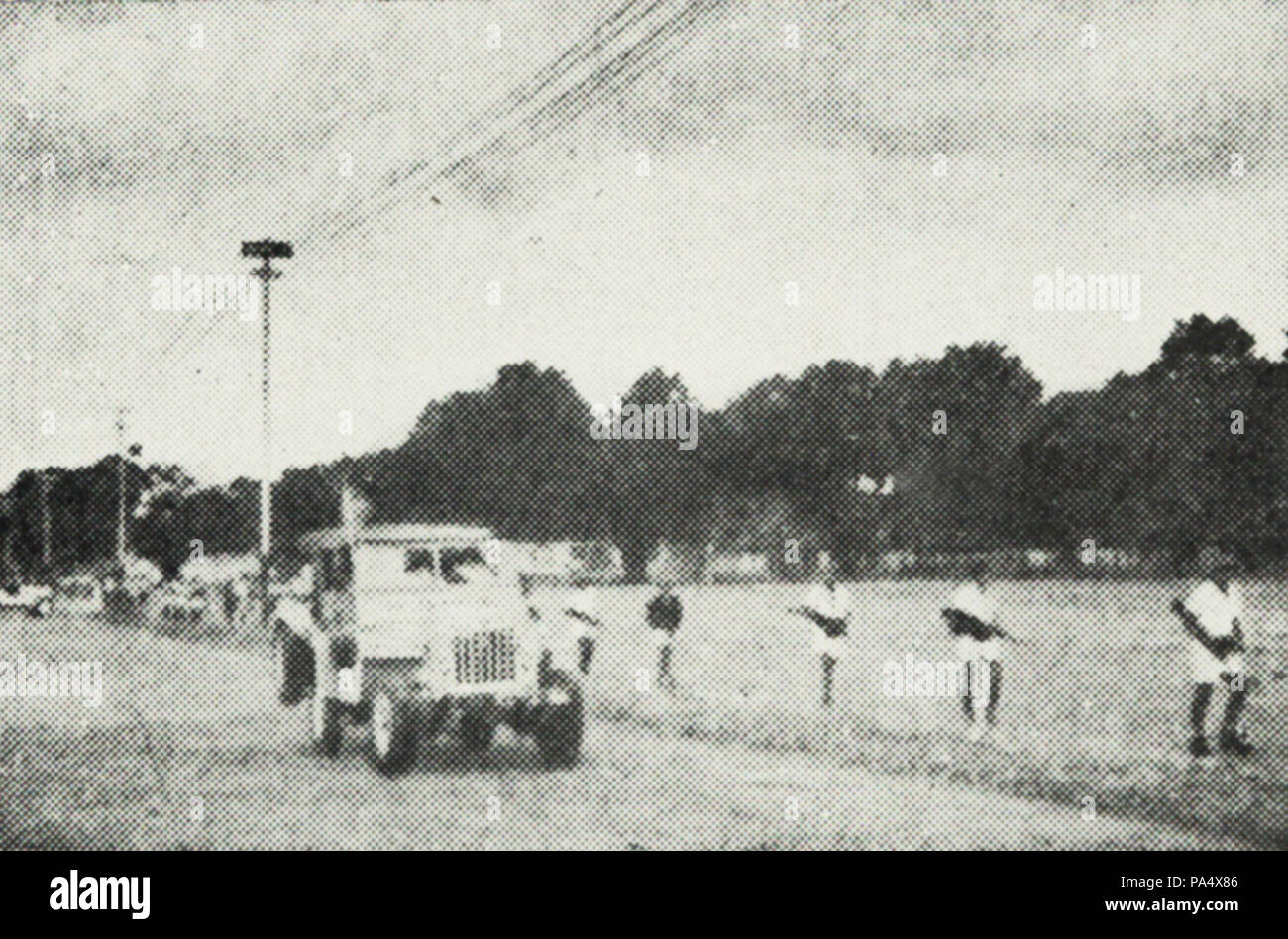 108 guérilleros retour à Yogyakarta, Kota Jogjakarta un 200, la plaque après la page 64 Banque D'Images