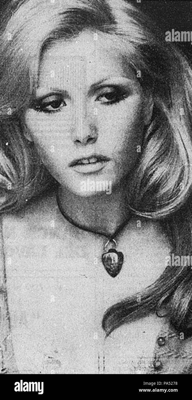 198 Pia Giancaro 1973 Banque D'Images