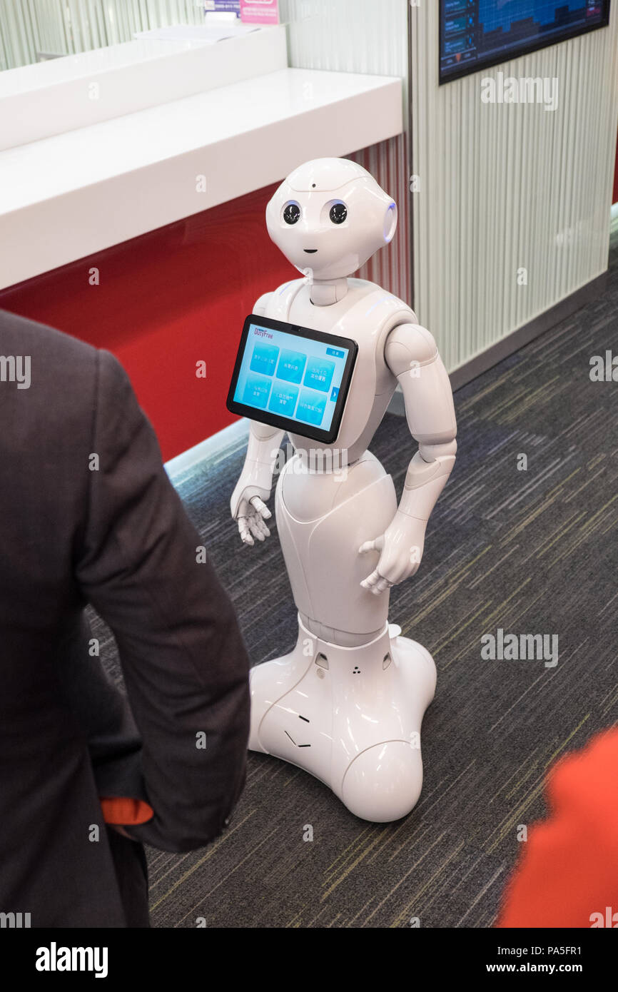 Robot,poivre,AI,a,la,International,TPE,l'aéroport de Taiyuan Taiyuan, l'Aéroport de Taipei Taiwan,,Chinois,Chine,,République de Chine,RDC,Asia,Asiatique, Banque D'Images