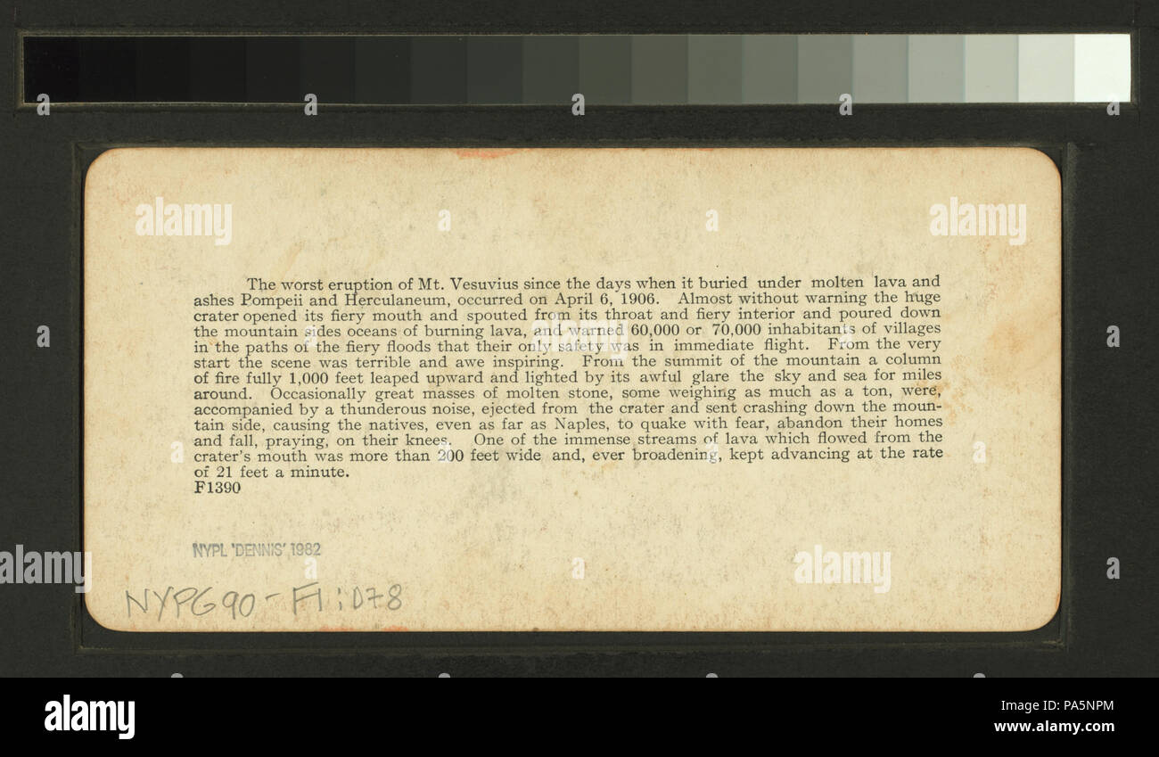 714 Aperçu de l'incendie ravagea coeur de San Francisco de la Huntington Palace sur California Street (NYPL b11707375-G90F001 078B) Banque D'Images