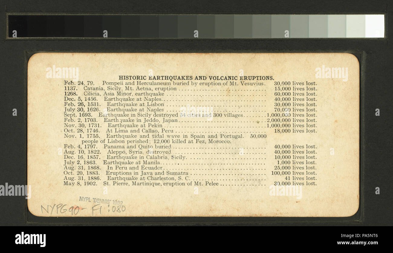 356 fissures causées par le tremblement de terre de San Francisco les murs de granit du nouveau bâtiment du bureau de poste (NYPL b11707375-G90F001 080B) Banque D'Images
