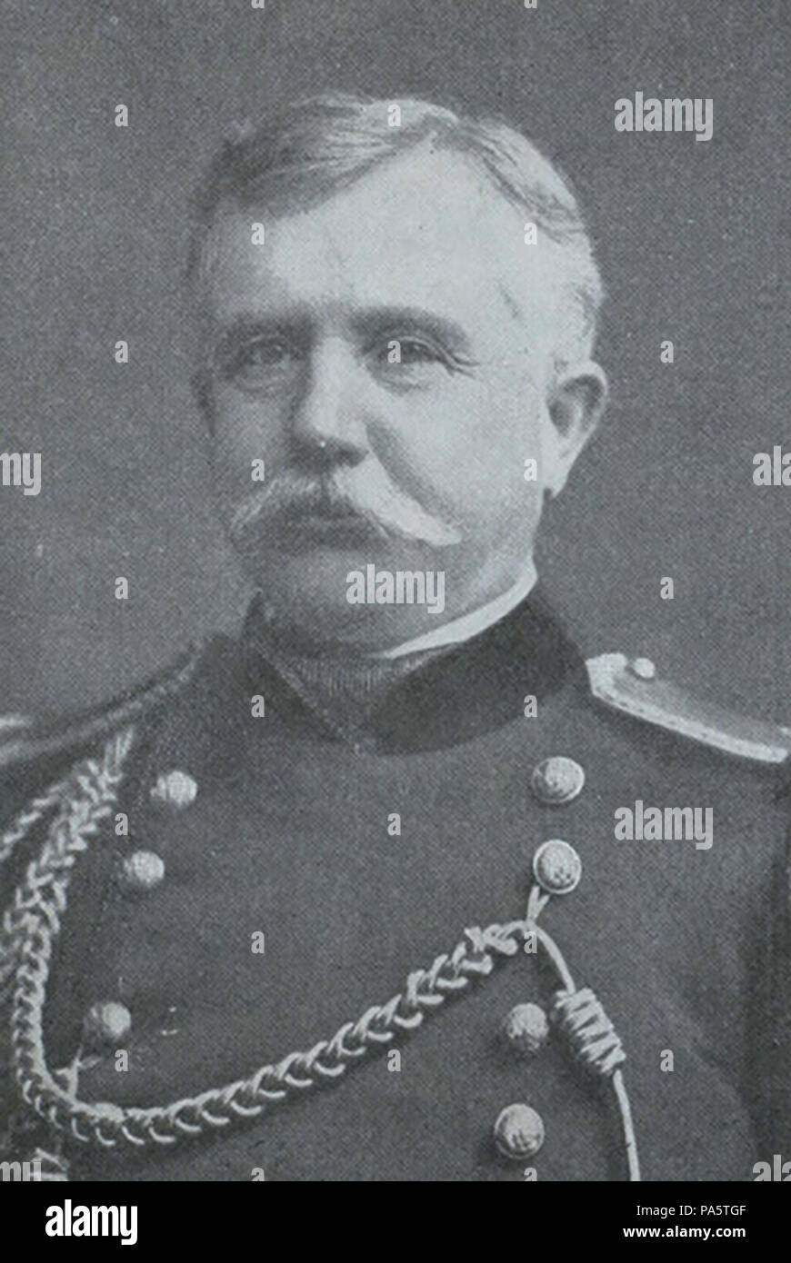 . Anglais : Le Brigadier-général Alfred E. Bates, le nouveau commissaire général de l'armée d'autres source d'information : Print Collection portrait fichier. / B / Alfred E. Bates Location : Stephen A. Schwarzman Building / Print Collection, Miriam et Ira D. Wallach Division de l'Art, Prints and Photographs . vers 1899 692 Gen Alfred Bates Banque D'Images