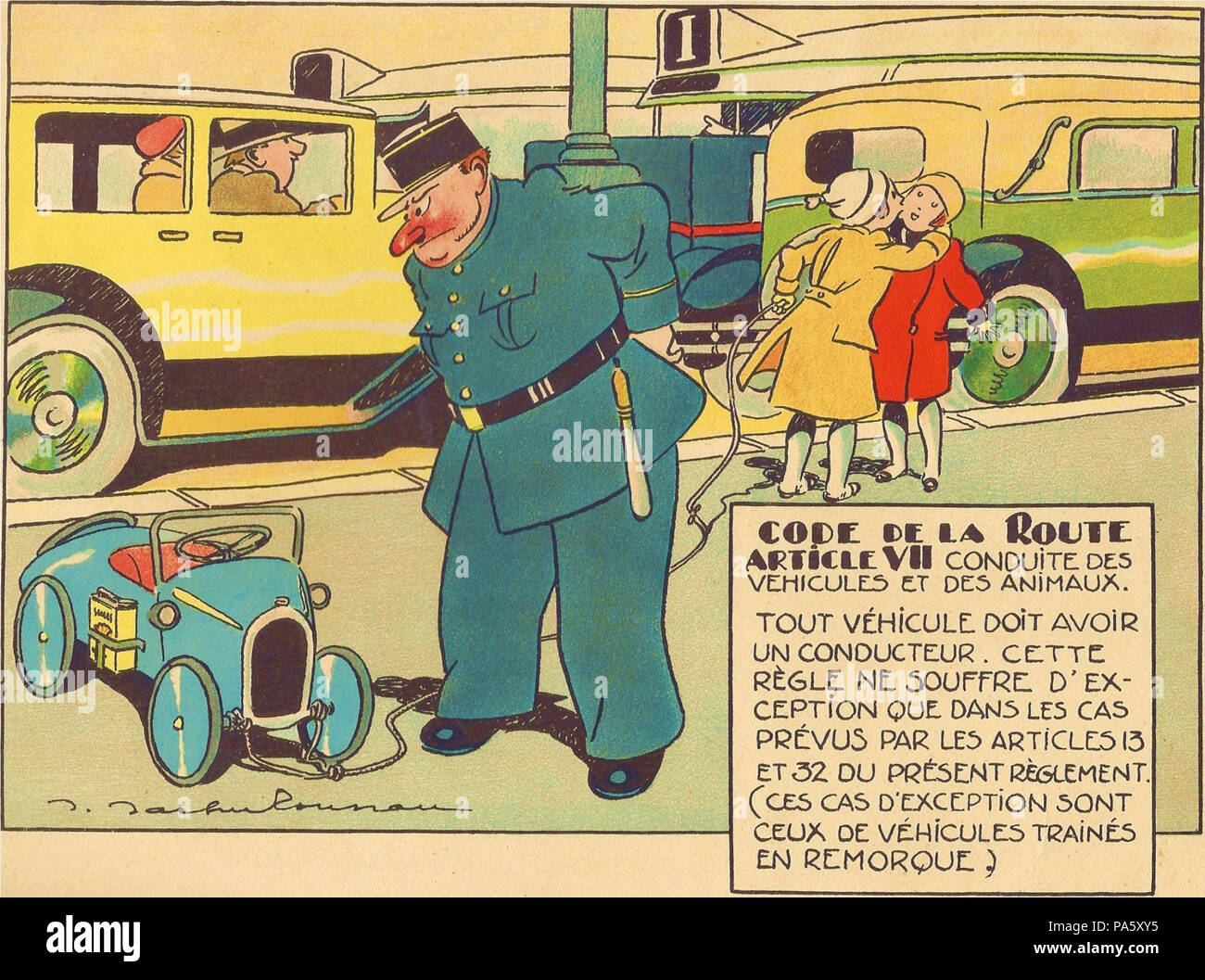 53 Code de la route (40) Banque D'Images