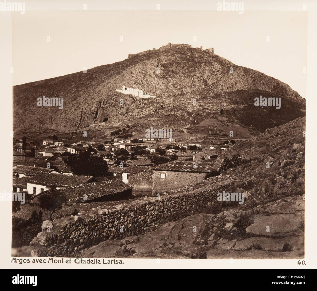 Inv.Nr:LXVI:K.60. 89 Fotografi från Argos, Grekland - Hallwylska museet - 104618 Banque D'Images