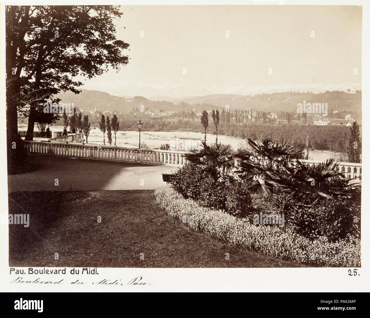 41 boulevard du Midi, Pau - Hallwylska museet - 107484 Banque D'Images