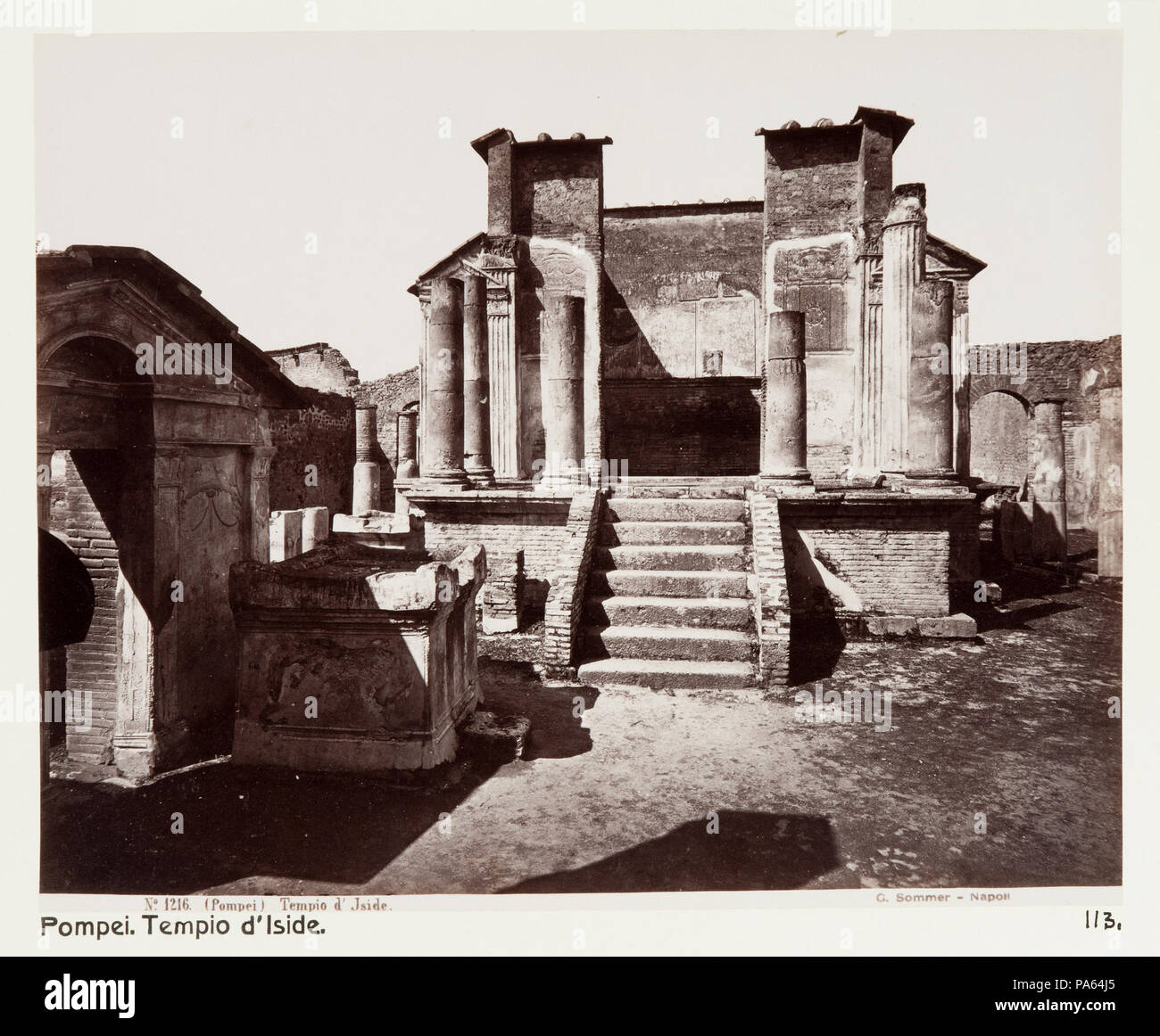 87 Fotografi Pompeji - Hallwylska museet av - 107895 Banque D'Images