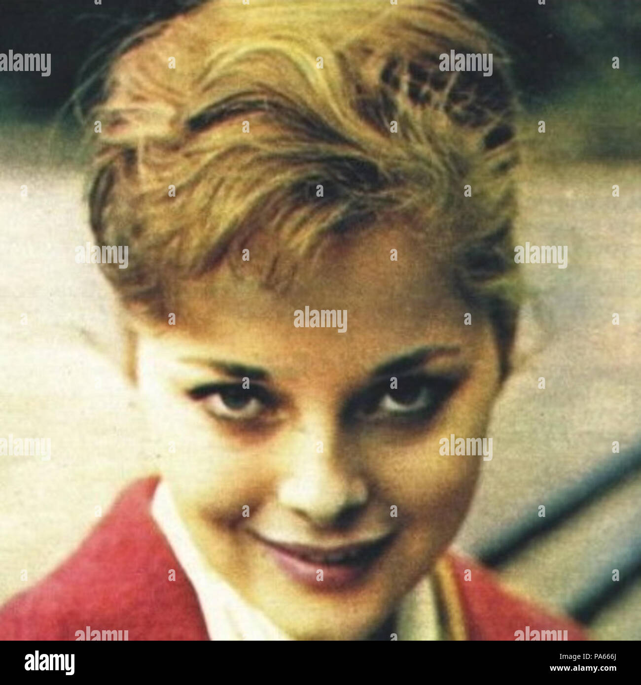 326 1961 Virna Lisi (rognée) Banque D'Images