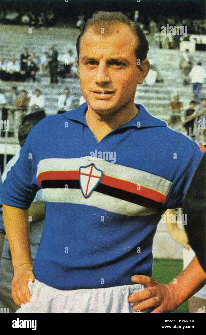 100 Gaudenzio Bernasconi - UC Sampdoria 1961-1962 Banque D'Images