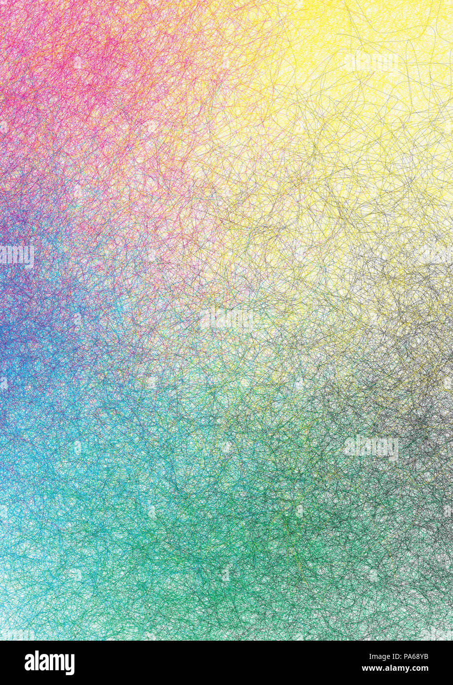 Un vecteur illustration d'un arrière-plan des lignes colorées Banque D'Images