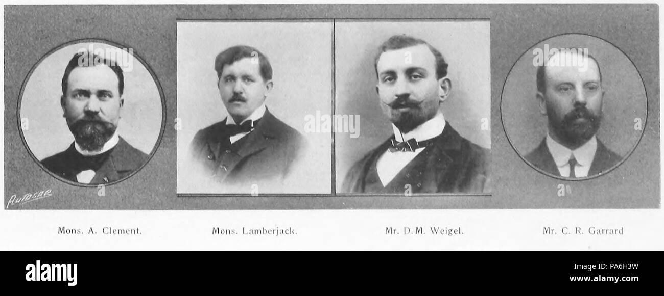 169 Groupe d'Autocar Clement-Talbot Banque D'Images