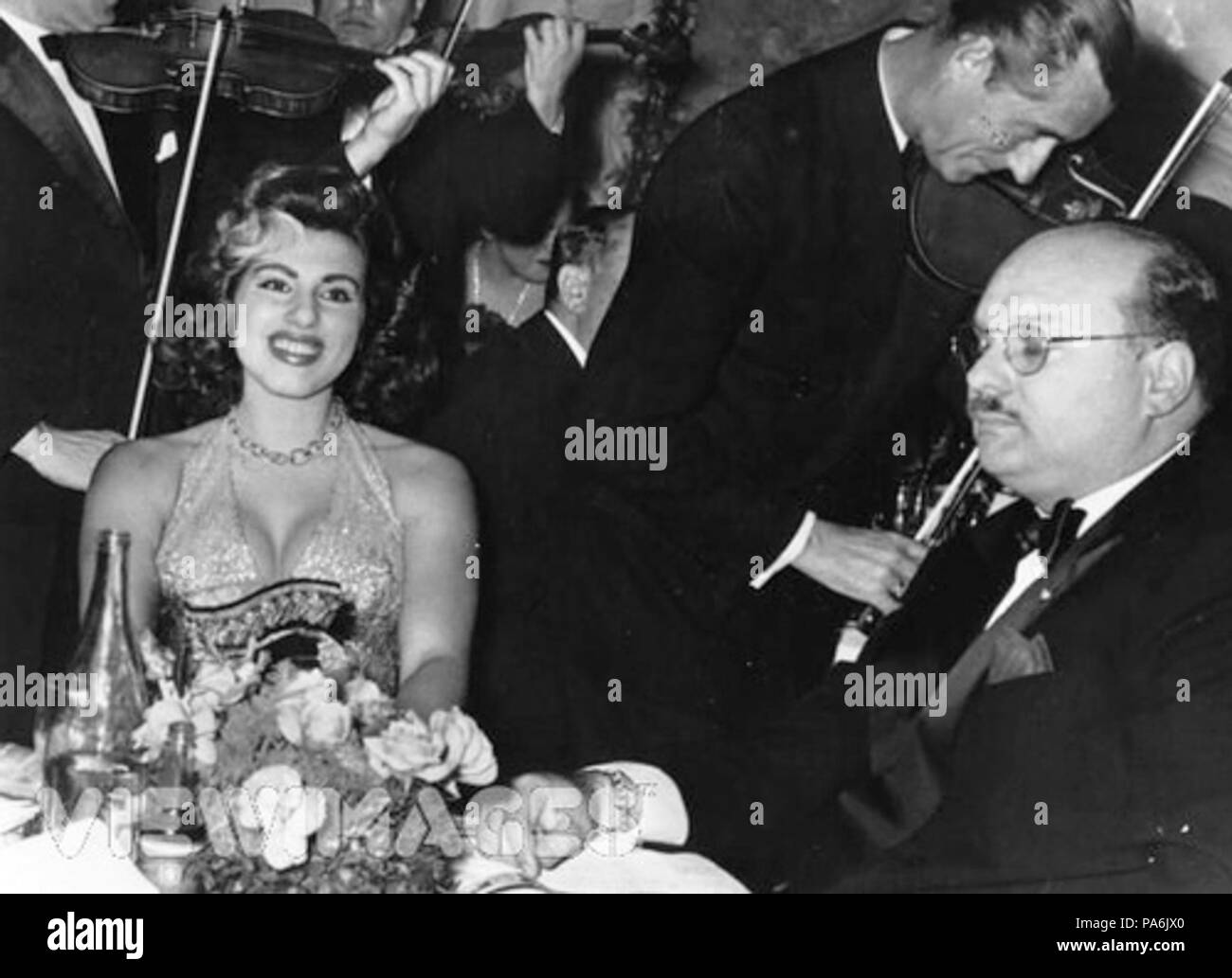 113 HM-King-Farouk Irma-Capece-e--Minutolo Banque D'Images