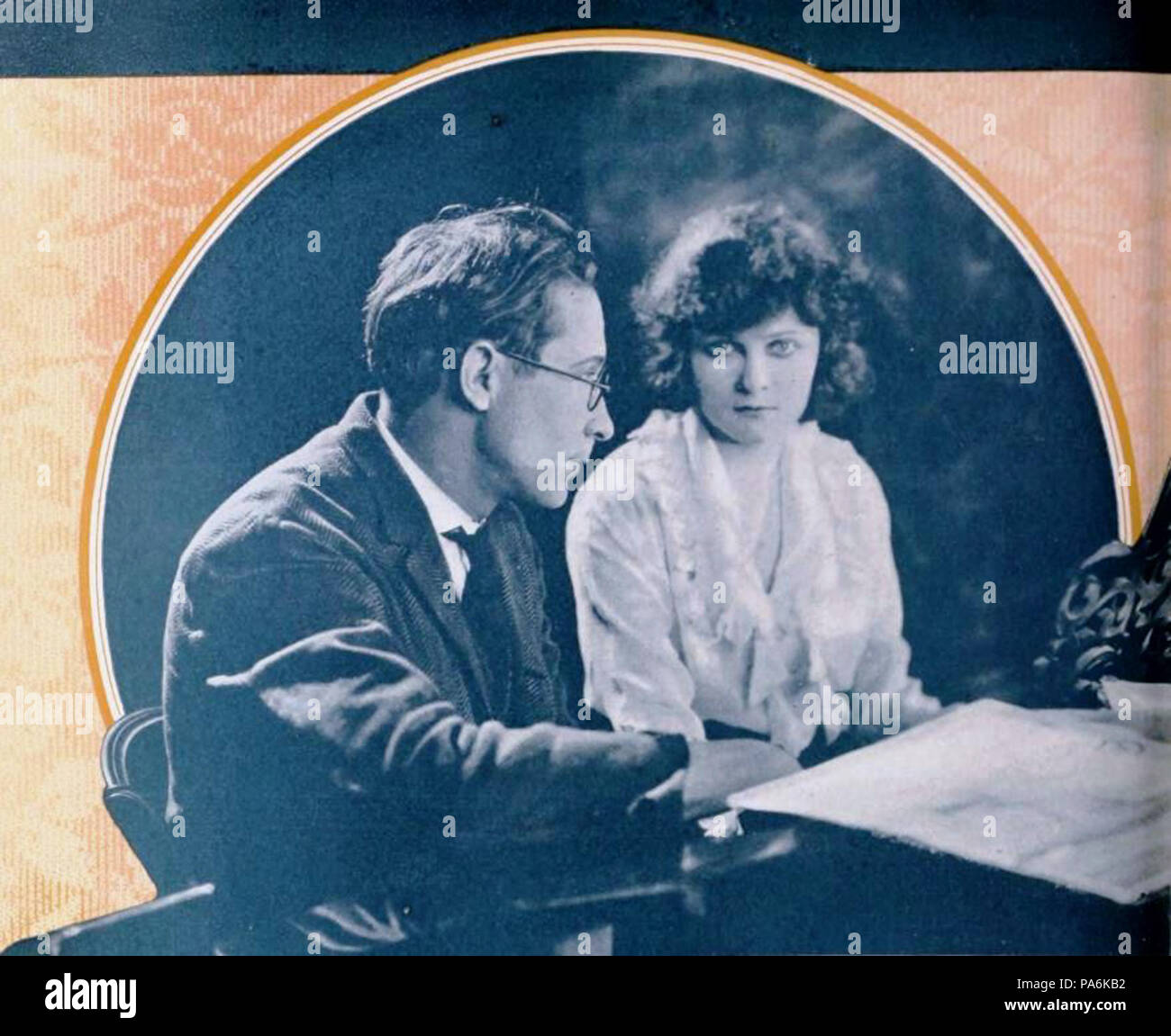 85 Un crime parfait (1921) - 1 Banque D'Images