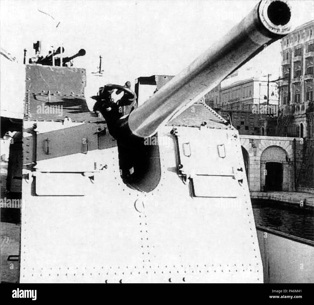 45 Cannone da 100 Garibaldi Banque D'Images