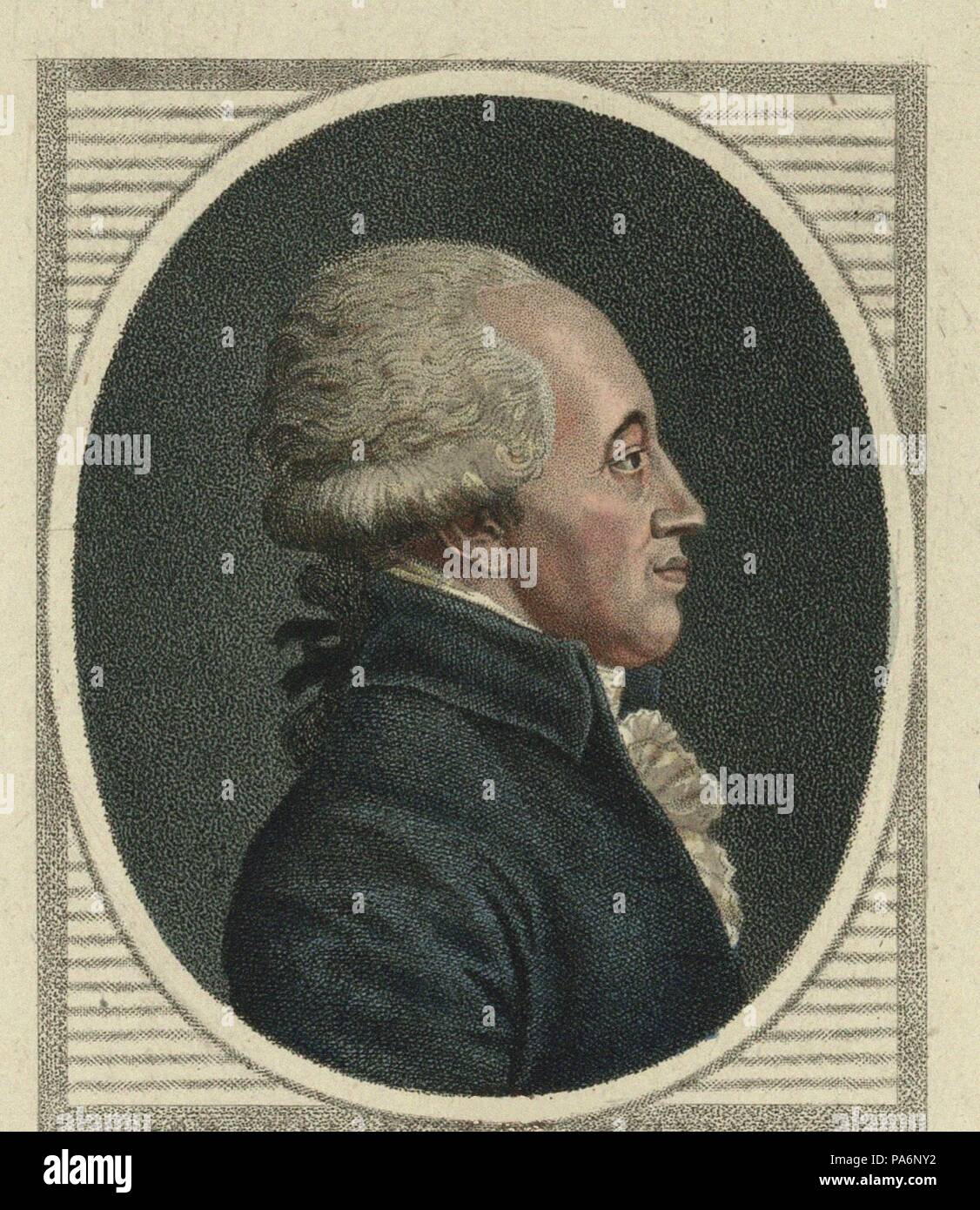 Jean-François Reubell (1747-1807). Musée : collection privée. Banque D'Images