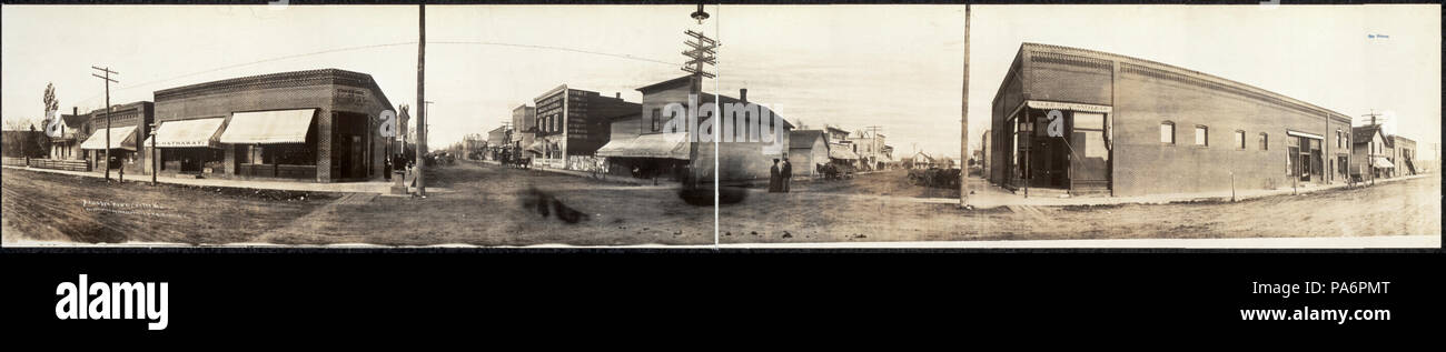 205 vue d'ensemble de Chetek, Wis RCAC2007663061 Banque D'Images