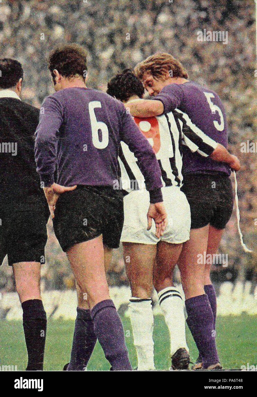 7 1969-70 - 120 V AC Fiorentina - Juventus FC Brizi, Anastasi et Ferrante  Photo Stock - Alamy