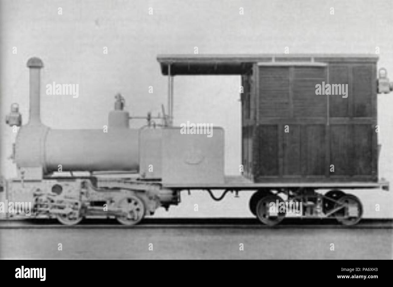 Locomotive à vapeur articulée 24 101 pas de gouvernement Lagos, construit par Hunslet Engine Co Ltd de Leeds en 1901 Banque D'Images