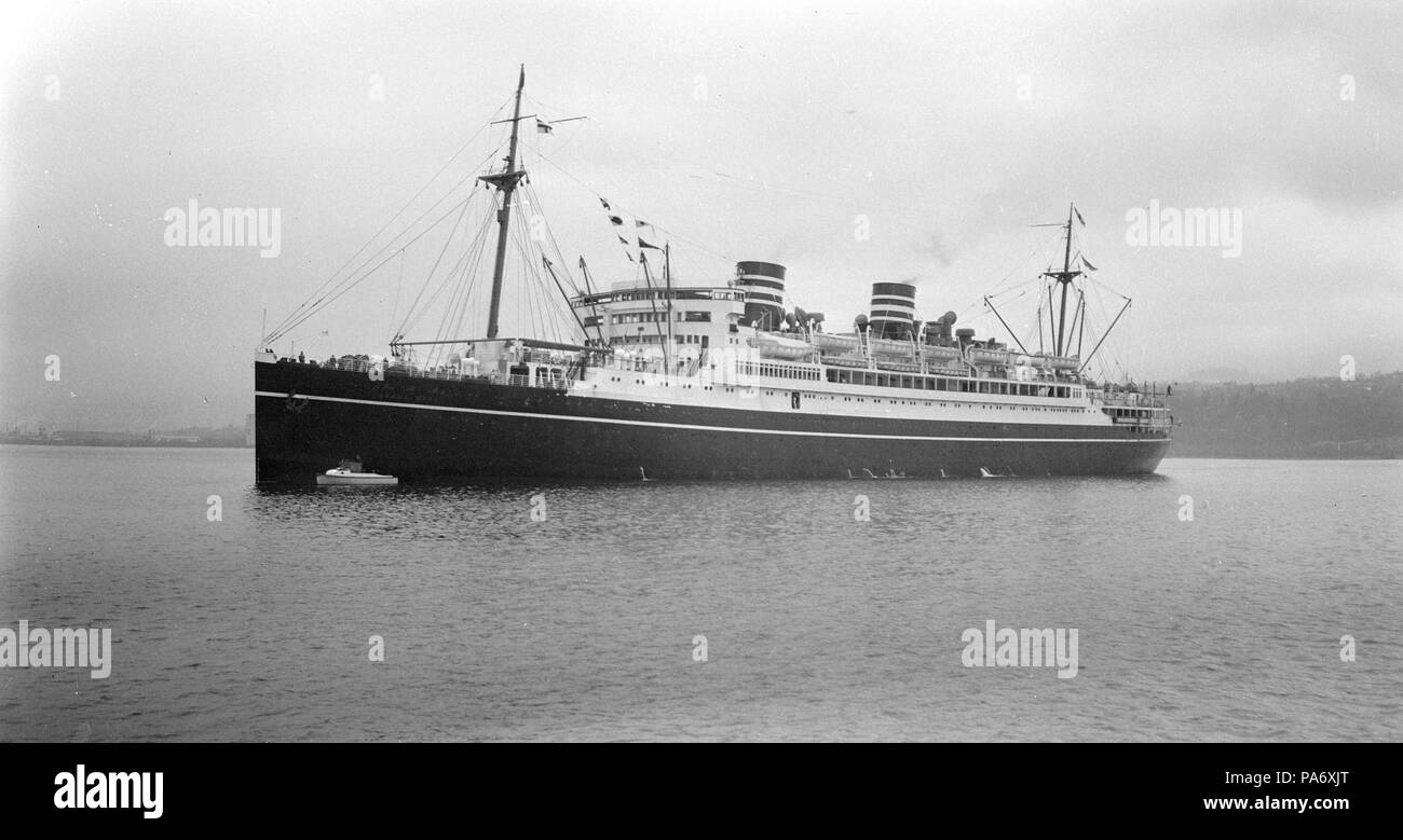 24 Asama Maru 1936 Banque D'Images