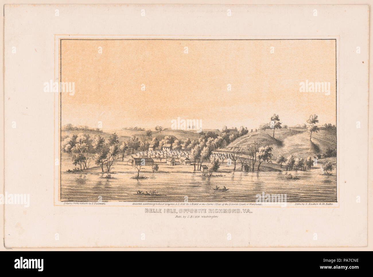 194 Belle Isle, en face de Richmond, VA RCAC2003655798 Banque D'Images