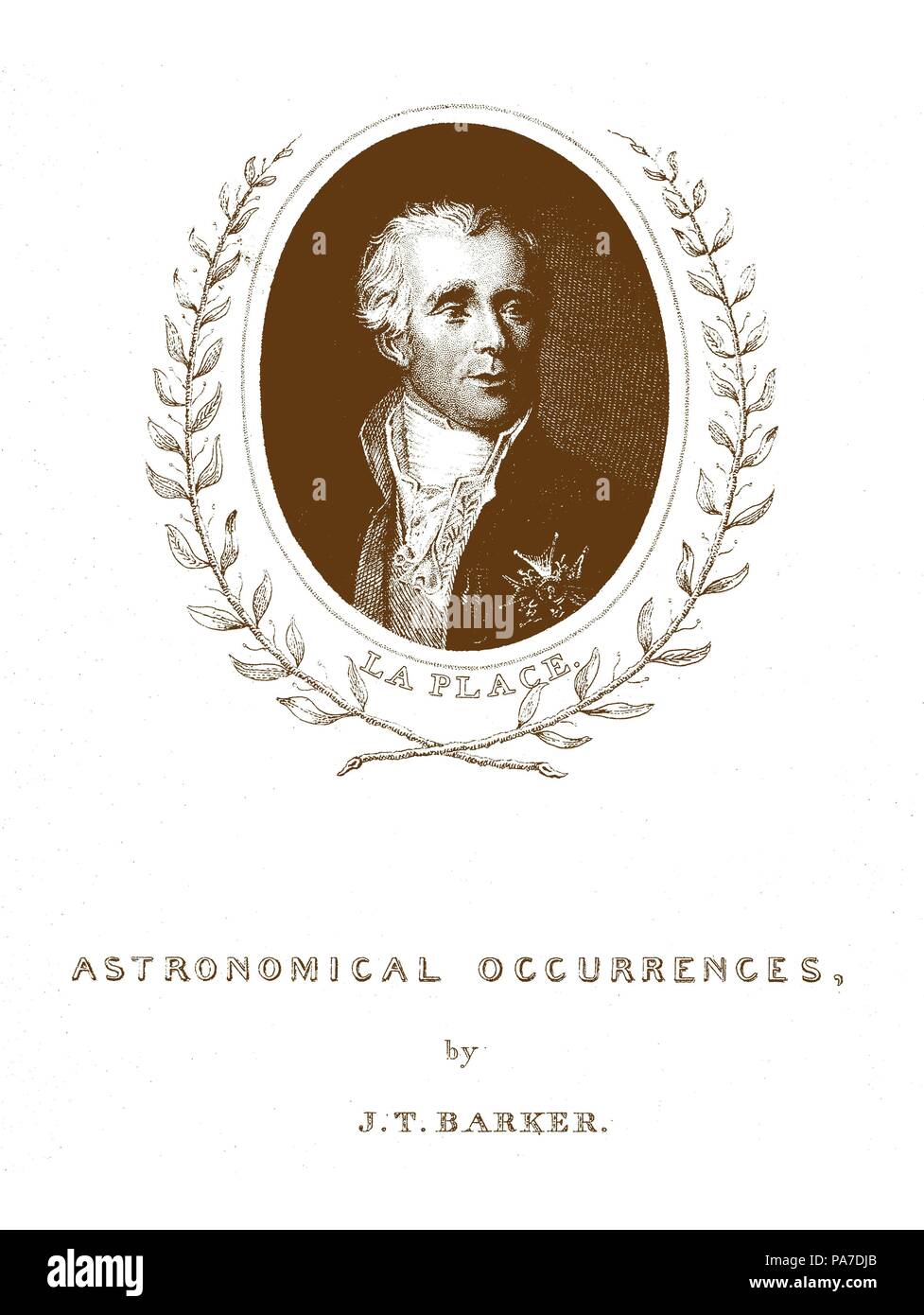 Pierre Simon, marquis de Laplace (1745-1827). Musée : collection privée. Banque D'Images
