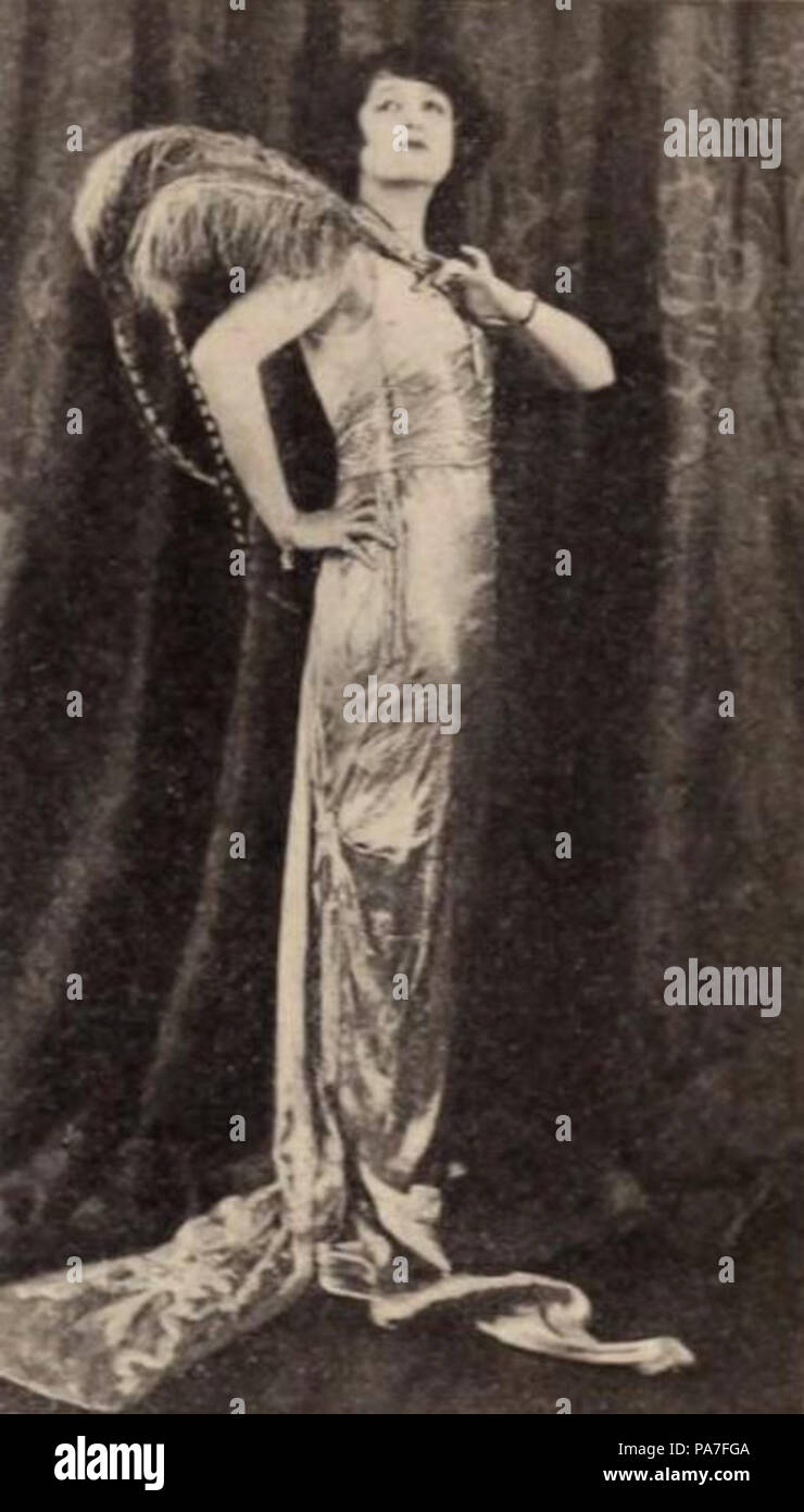 656 Florence Reed - Dec 1920 EH Banque D'Images