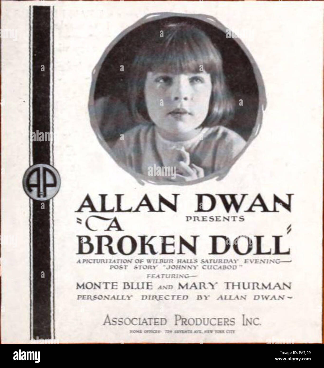 77 Une poupée brisée (1921) - 3 Banque D'Images