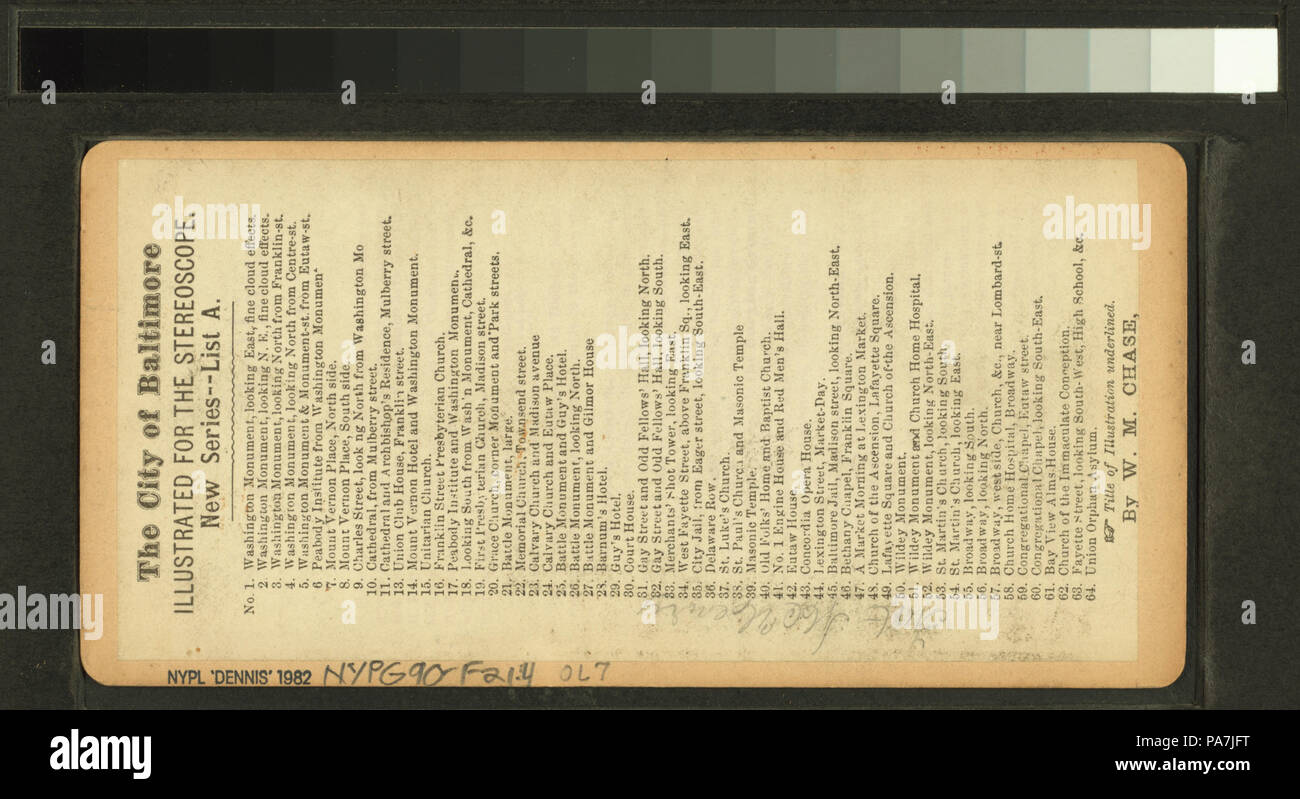 663 Fort McHenry (NYPL b11707492-G90F214 067B) Banque D'Images