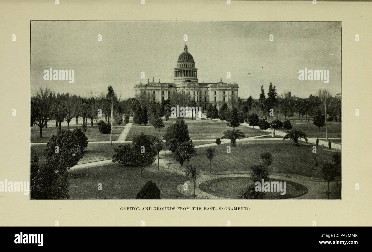 267 Californiabluebo1907cali 0023 Capitol et les motifs de l'Orient Banque D'Images