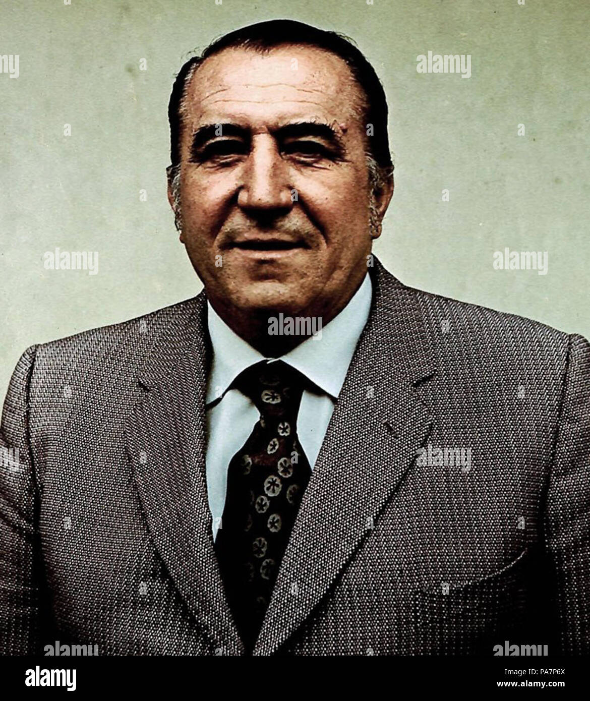 142 - Juventus FC Čestmír Vycpálek (ca. 1973) Banque D'Images