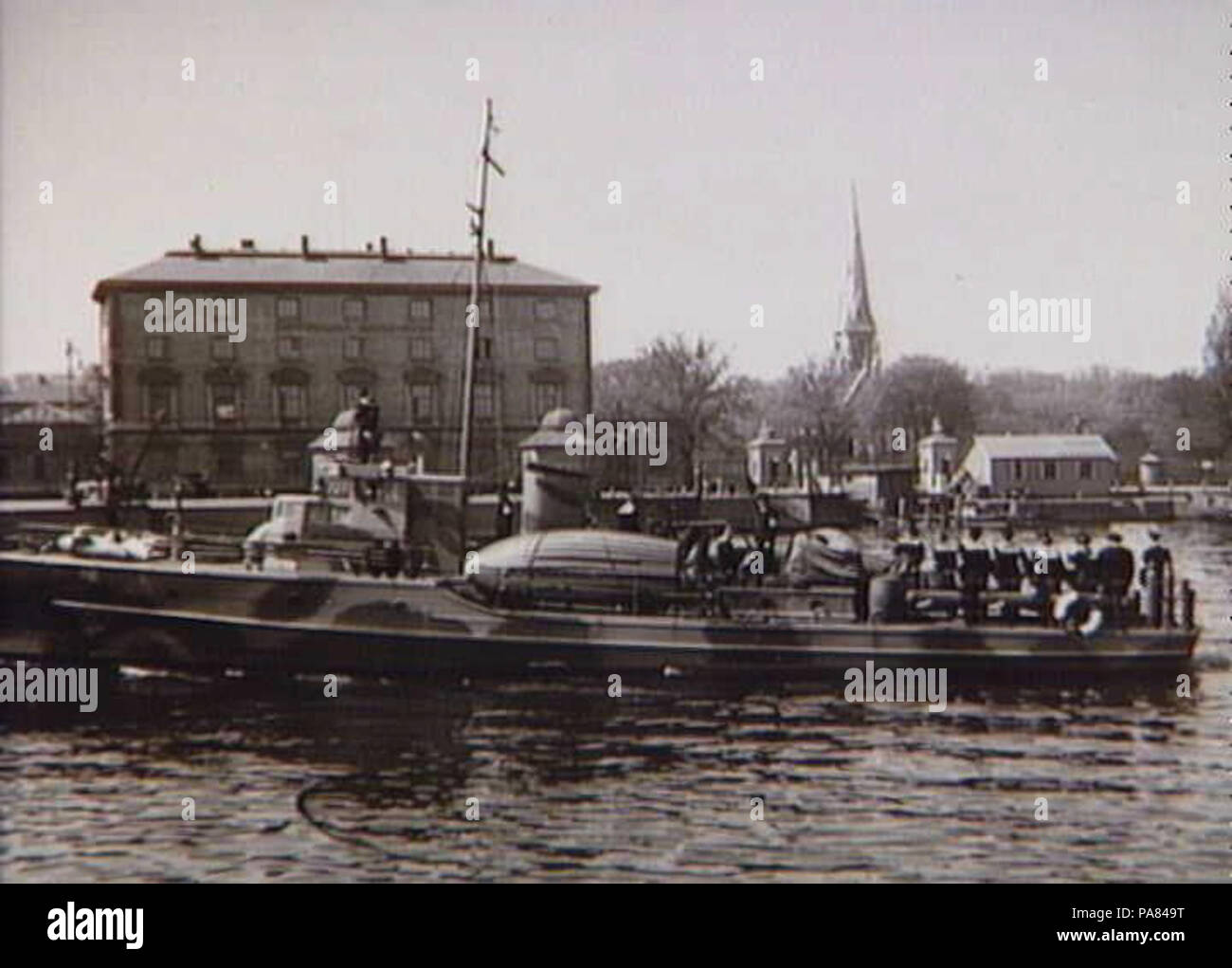 59 dragueur danois à Copenhague Banque D'Images