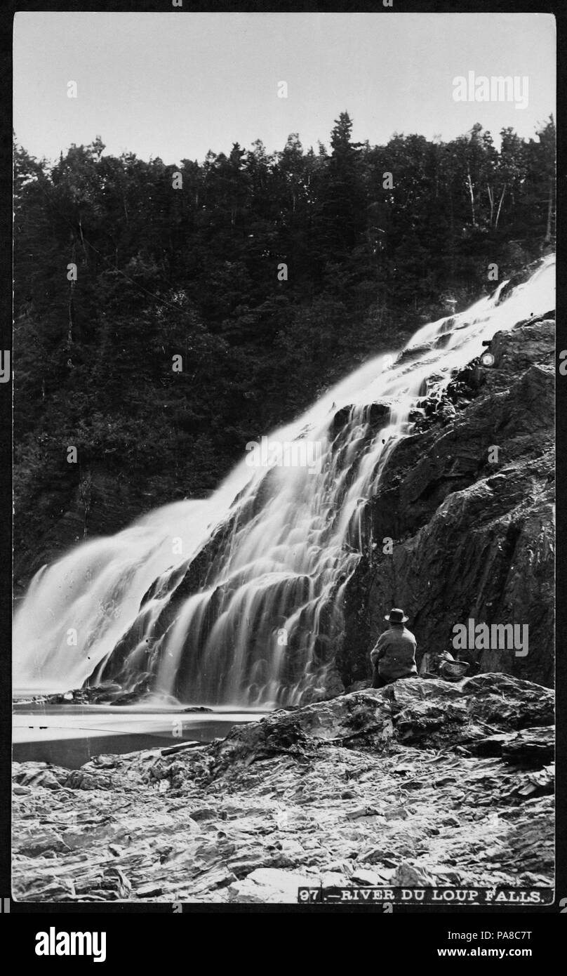 51 Chutes de Rivière-du-Loup BAnQ P560S1P97 Banque D'Images