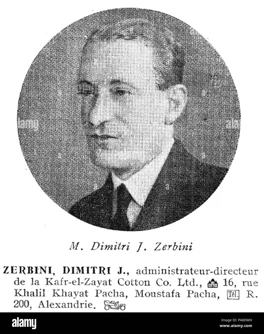 Dimitri 67 Zerbini Banque D'Images