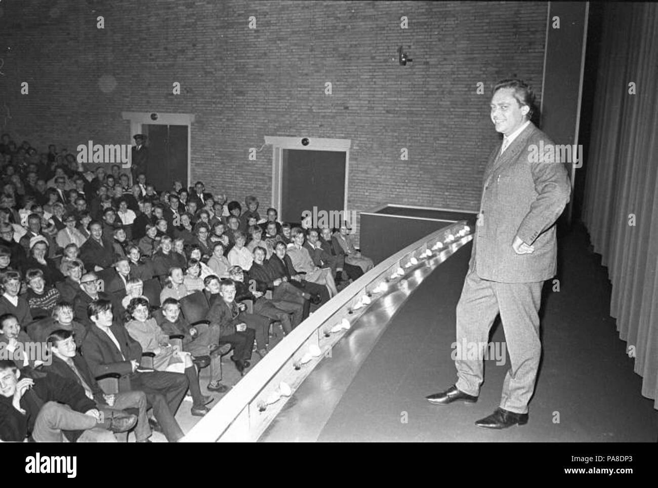 67 Dirch Passer Apollo Teatret novembre 1965 Banque D'Images
