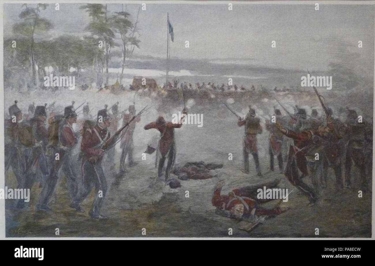 77-Eureka stockade-circa-1886-1351575749 Banque D'Images