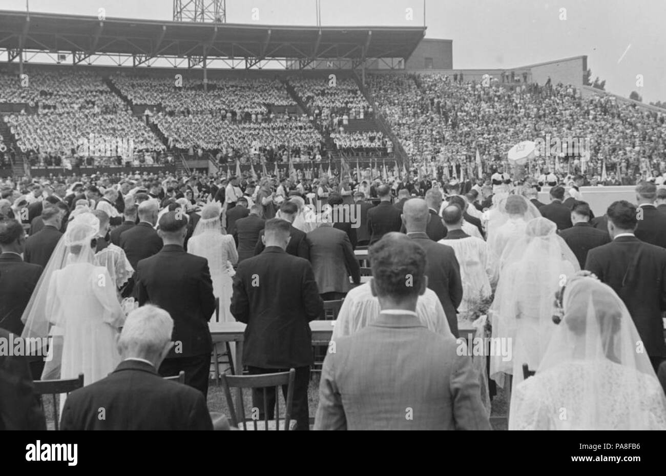 80 Fonction. J.O.C. Mariages 4 BAnQ P48S1P03707 Banque D'Images