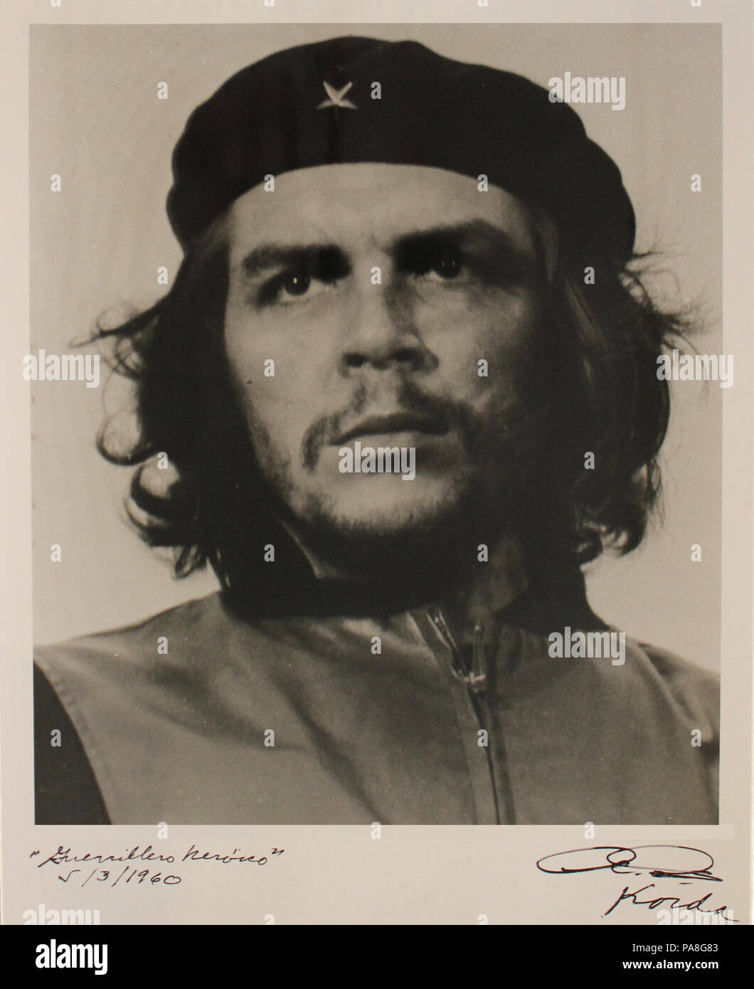 83 FileGuerrillero Heroico signé par Alberto Korda frontières y compris Banque D'Images