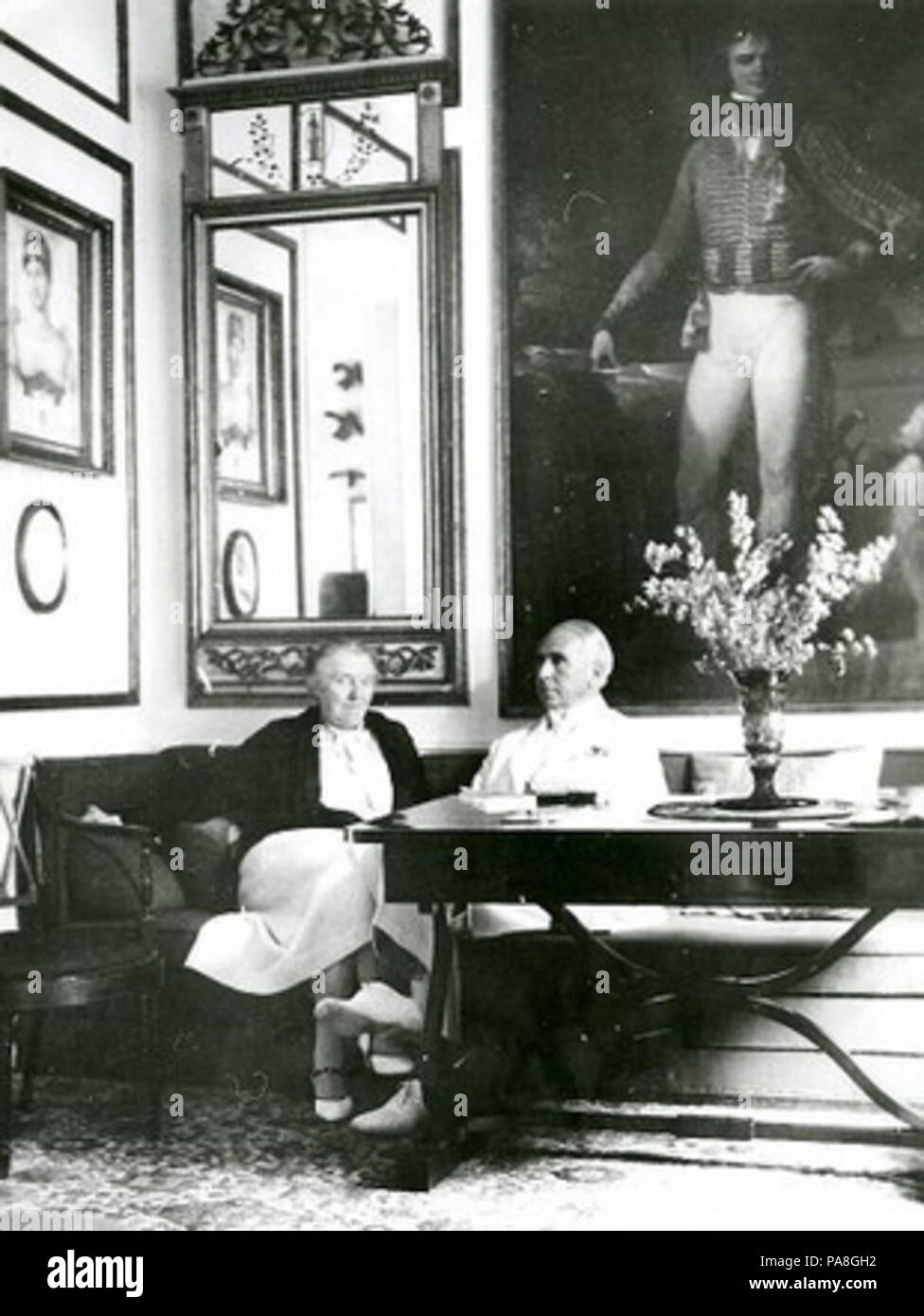 100 Georg et Agnete Bruhn (1940) Banque D'Images