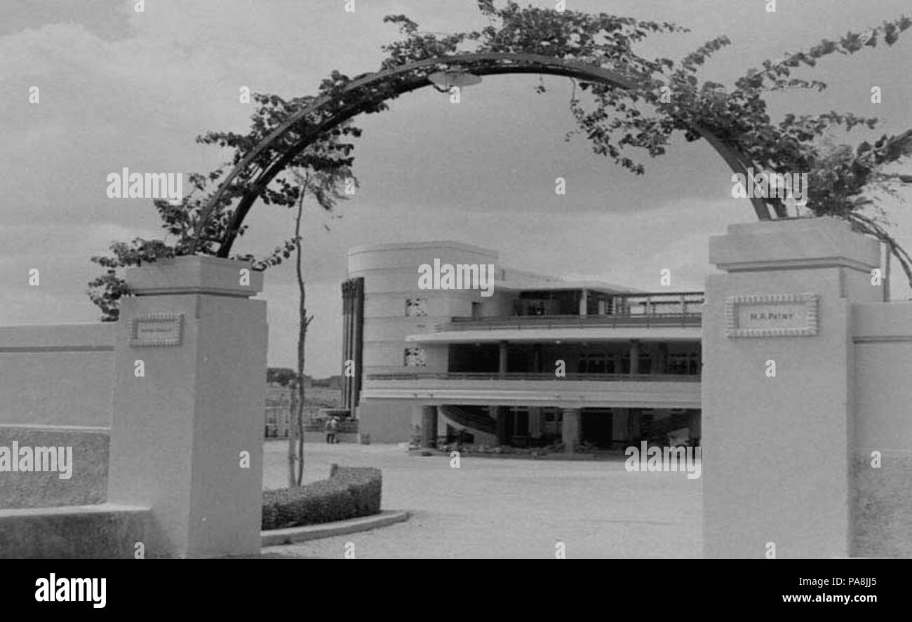 121 bâtiment 1940 Patny Banque D'Images