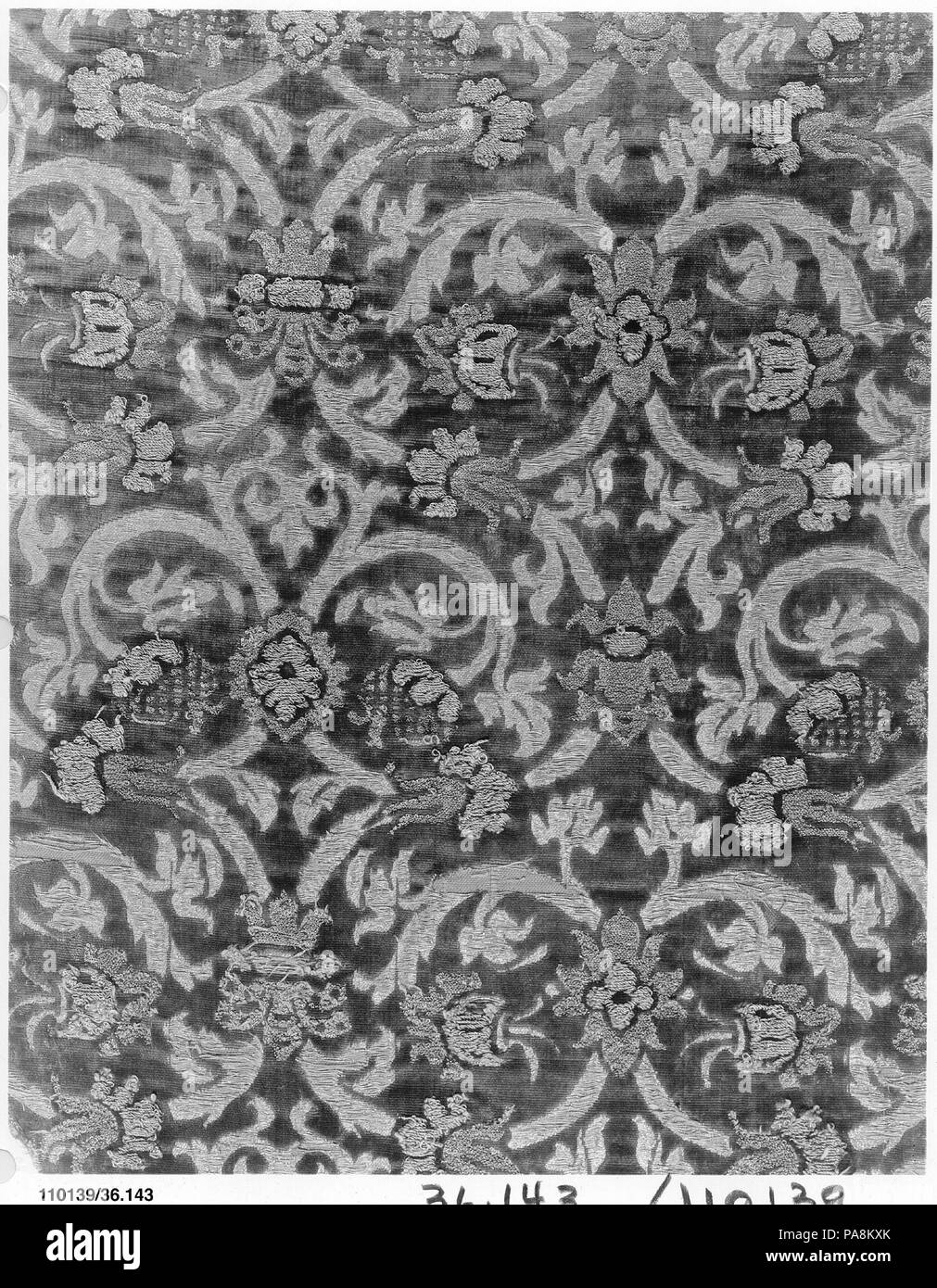 De Bord. Culture : l'italien. Dimensions : L. 34 x 21 pouces (W. 154,9 x 63,5 cm). Date : fin 15ème-début du 16e siècle. Musée : Metropolitan Museum of Art, New York, USA. Banque D'Images