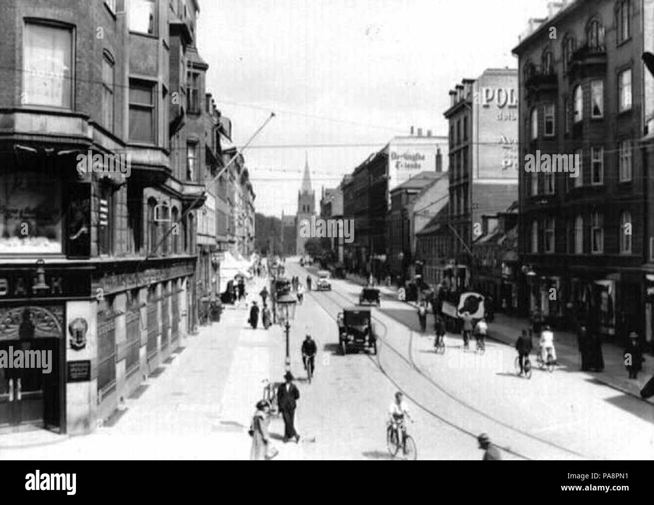 Faelledvej 98 photo vintage Banque D'Images