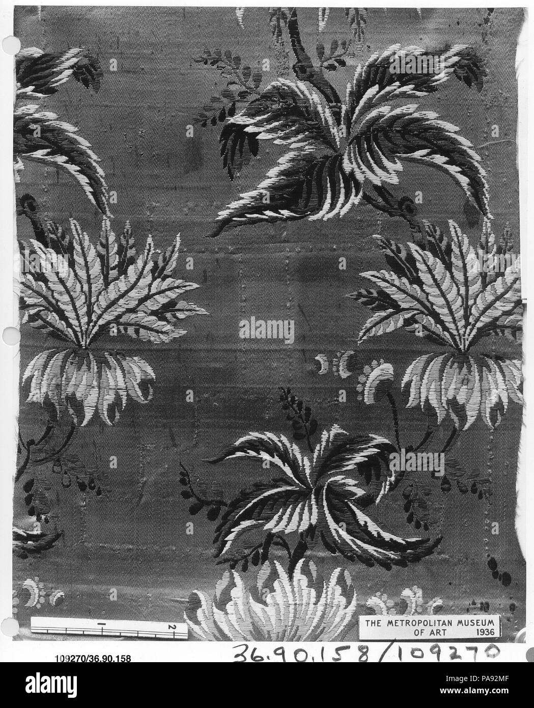 Pièce. Culture : le français. Dimensions : 9 1/4 x L. W. 7 pouces 23,5 x 17,8 cm. Date : ca. 1740. Musée : Metropolitan Museum of Art, New York, USA. Banque D'Images