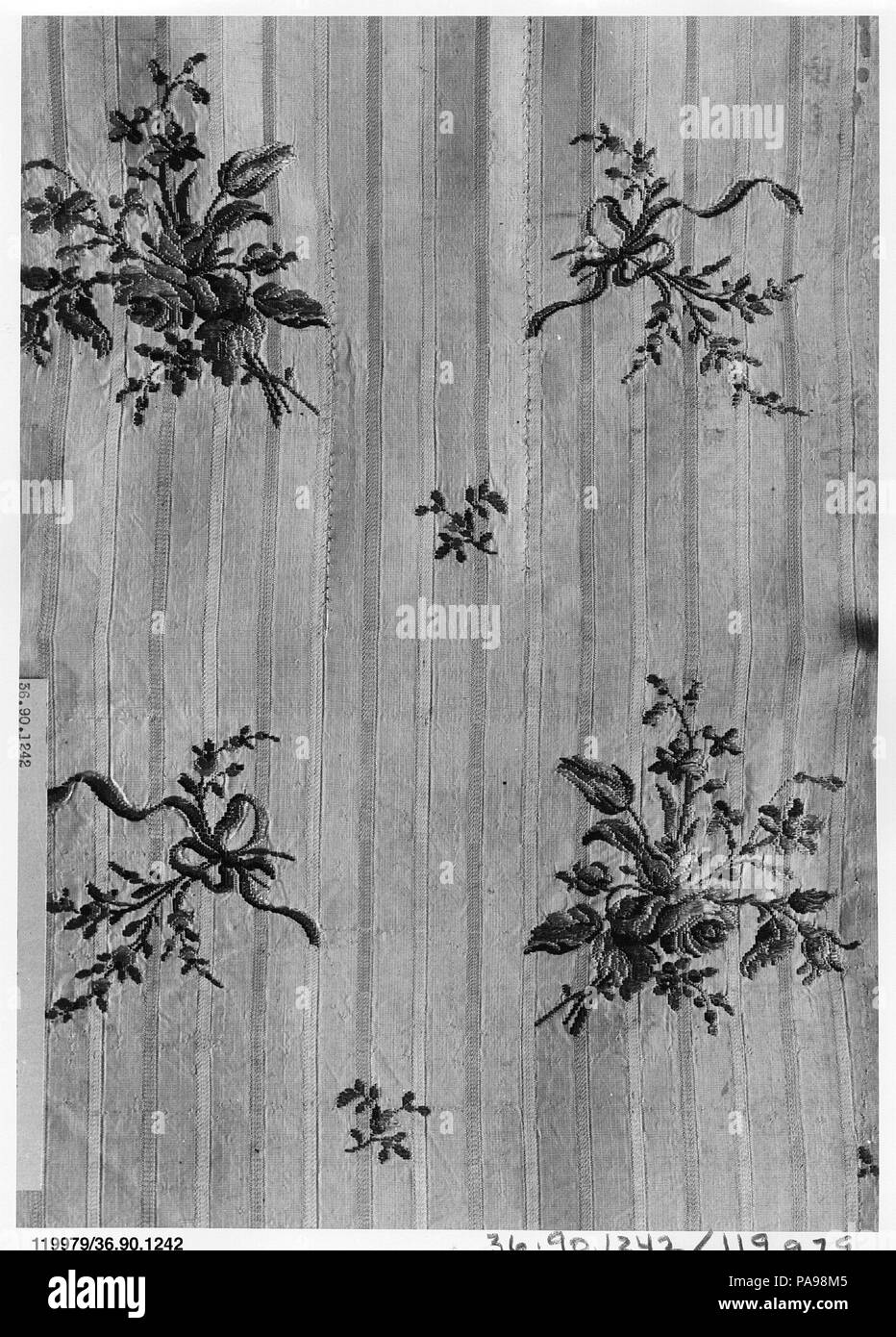 Pièce. Culture : le français. Dimensions : 17 x L. W. 9 1/4 pouces 43,2 x 23,5 cm. Date : le 18e siècle. Musée : Metropolitan Museum of Art, New York, USA. Banque D'Images