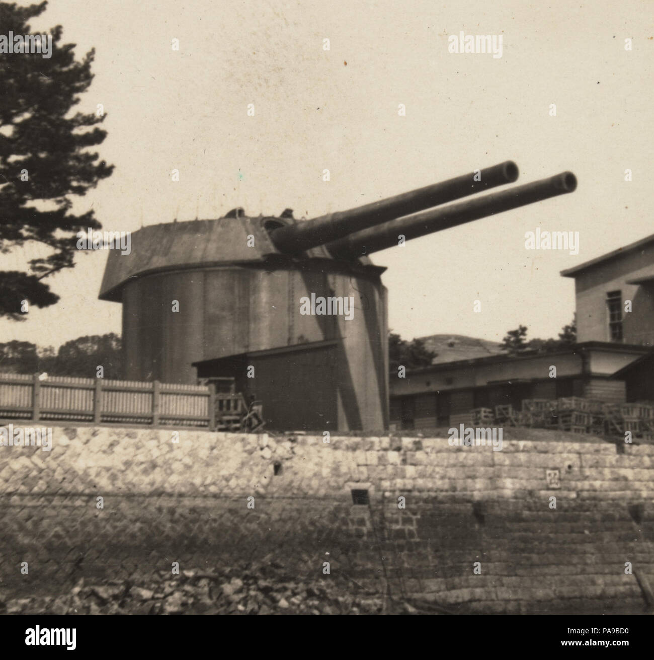 179 MutsuTurretCropped Banque D'Images