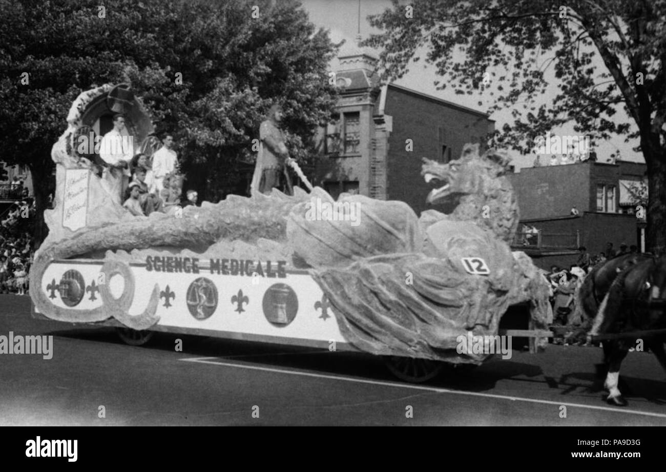 192 Parade. Saint Jean Baptiste BAnQ P48S1P15696 Banque D'Images