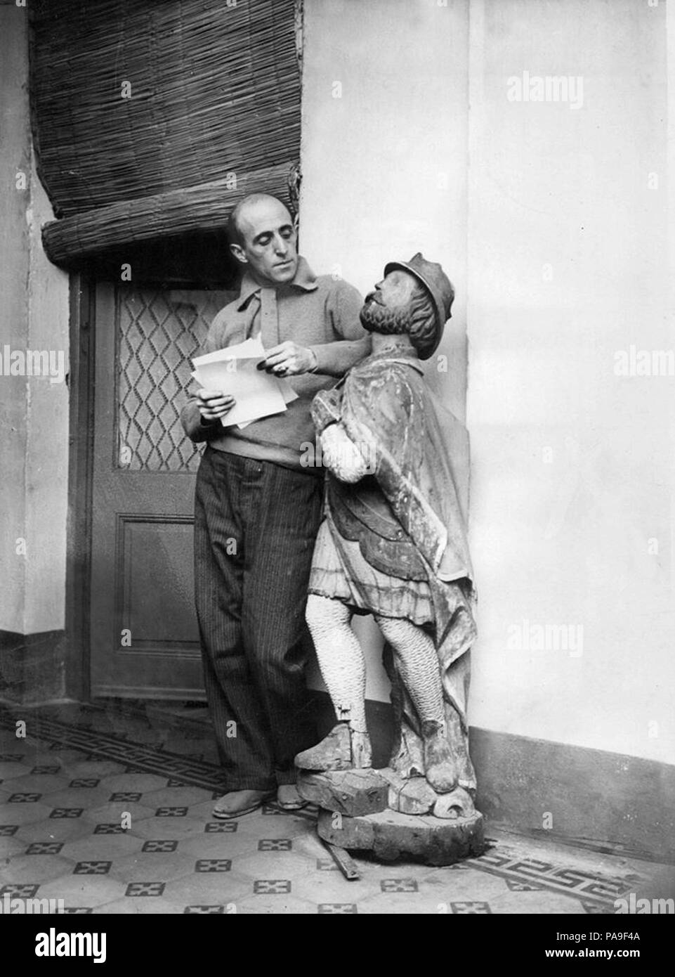 210 Quinquela proue 1936 Banque D'Images