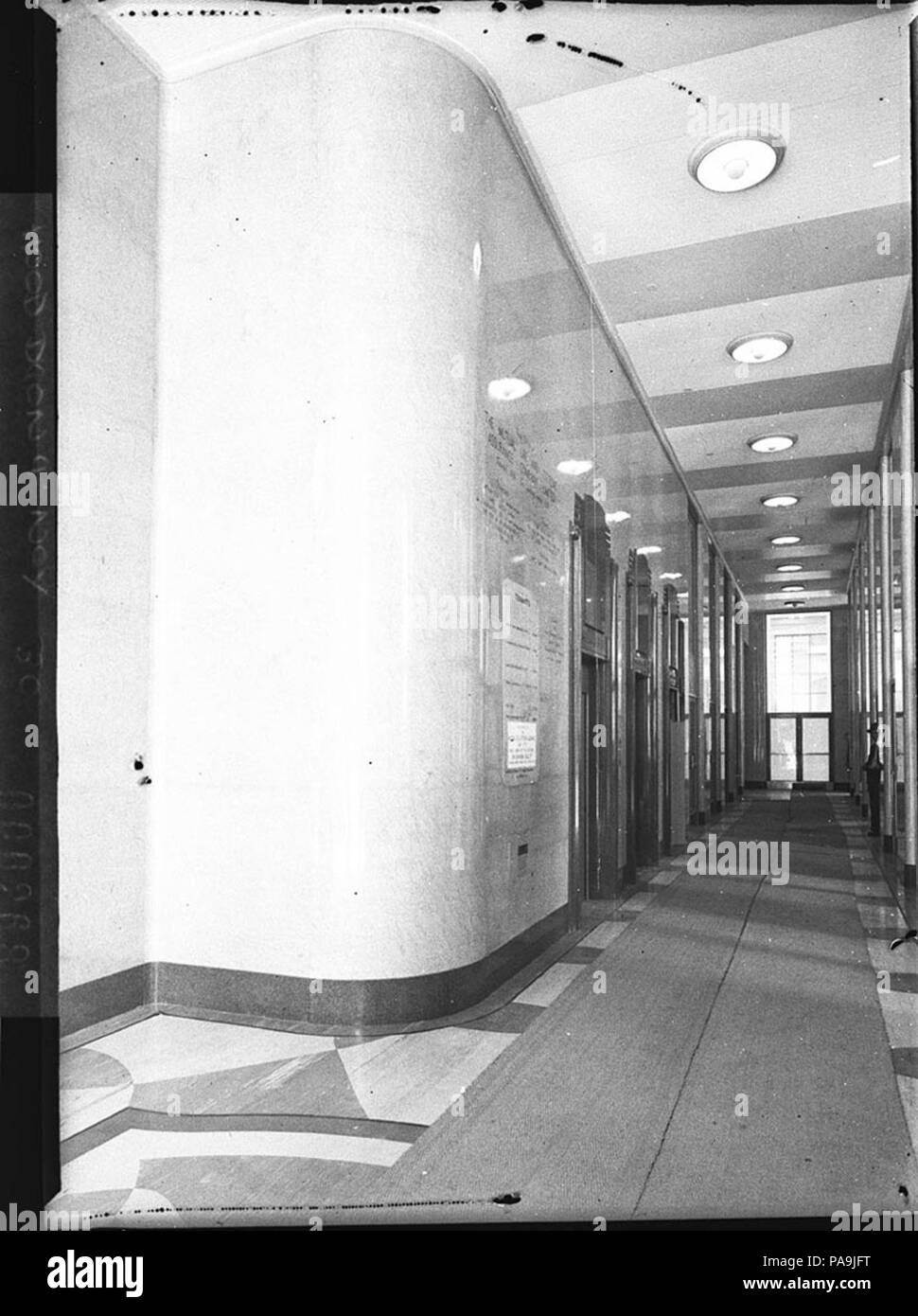 12040 SLNSW 237 Partie de l'édifice pour la construction du MLC foyer Publishing Co Banque D'Images